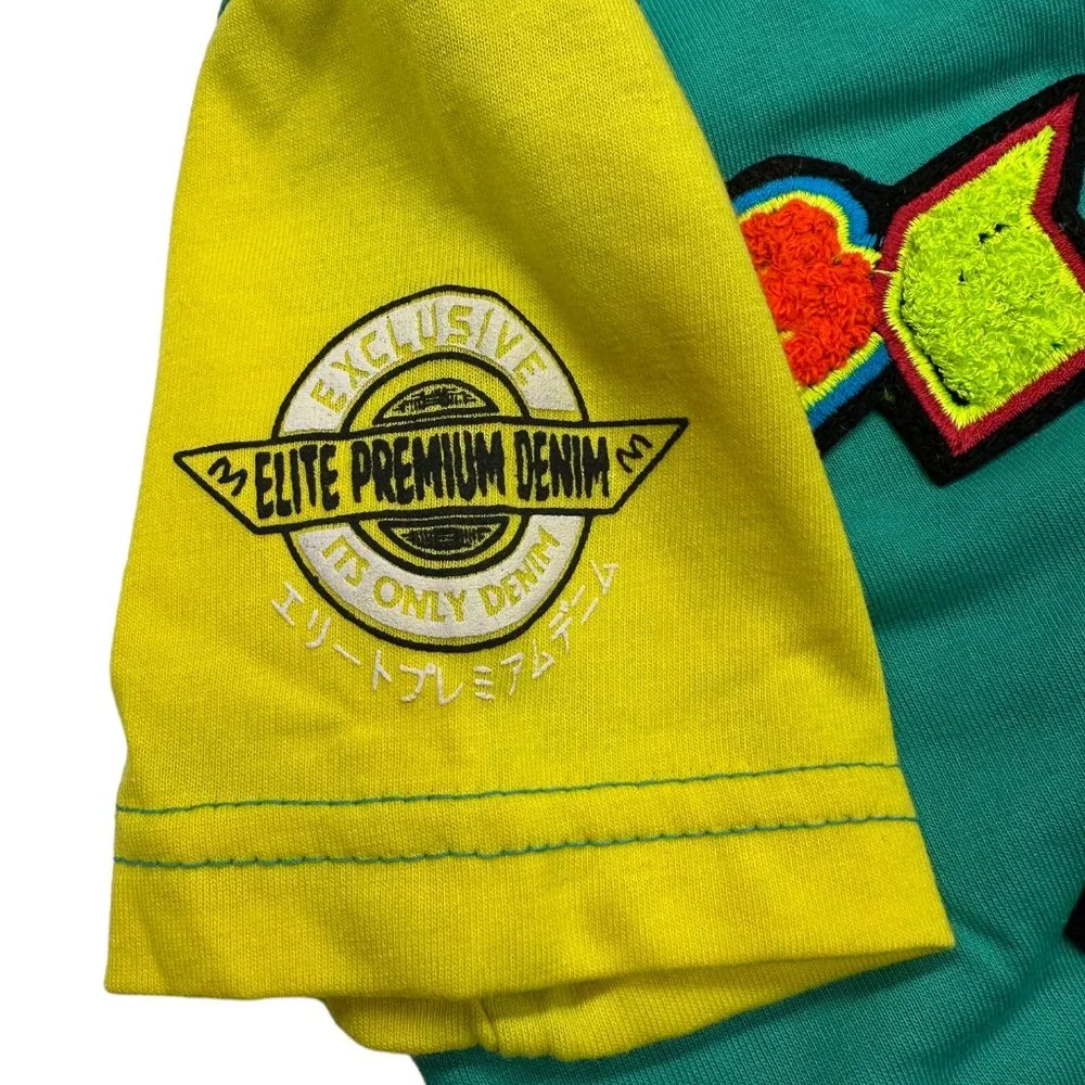 Elite Premium Denim Sea Green Be Humble Tee (3-4) - Picture 3 of 8